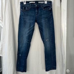 Pil to and the Letterpress Slim Boyfriend Jean